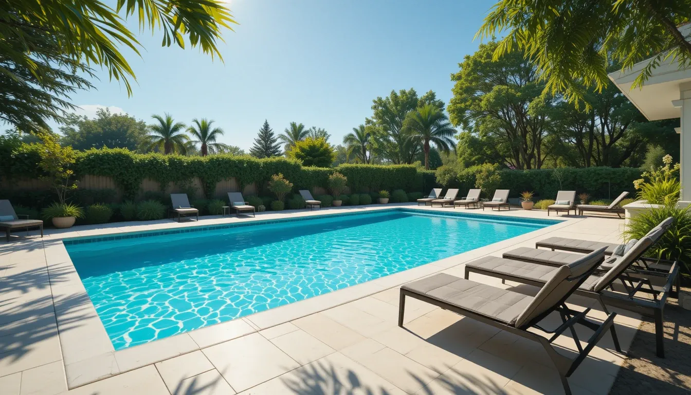 Imagem principal no topo do artigo, antes do primeiro parágrafo "O Coração da Piscina Cristalina"
